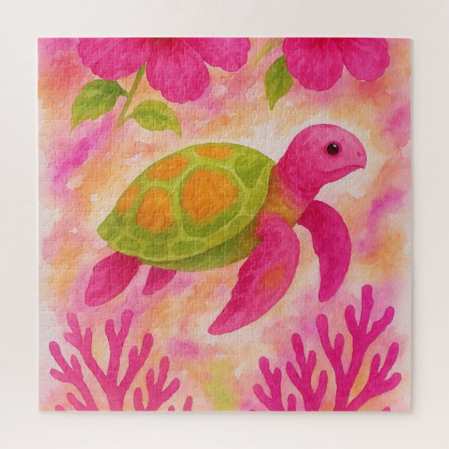 Puzzle Tortuga marina de Uchinanchu (Vertical)