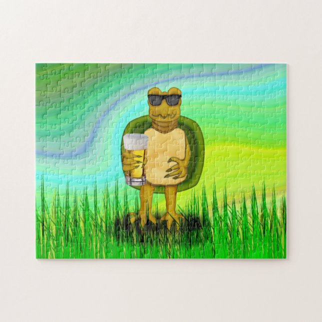 Puzzle Tortuga sedienta (Horizontal)