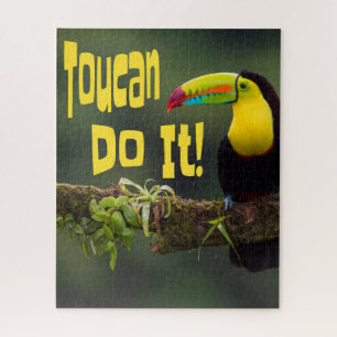 Puzzle ¡Toucan Lo Hace! Pun divertidísimo con motivos de