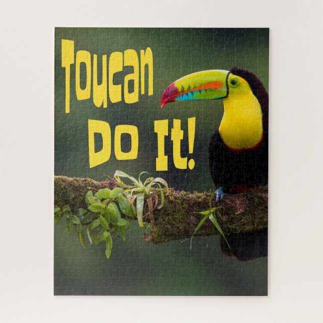 Puzzle ¡Toucan Lo Hace! Pun divertidísimo con motivos de  (Vertical)