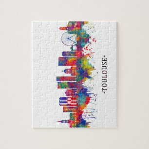 Puzzle Toulouse France Skyline