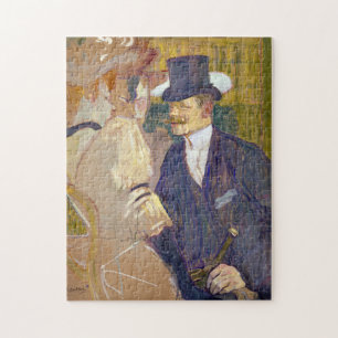 Puzzle Toulouse-Lautrec - El inglés en el Rouge