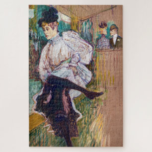 Puzzle Toulouse-Lautrec - Jane Avril Bailando