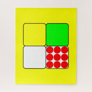 Puzzle Tour de France Jerseys 3 Amarillo