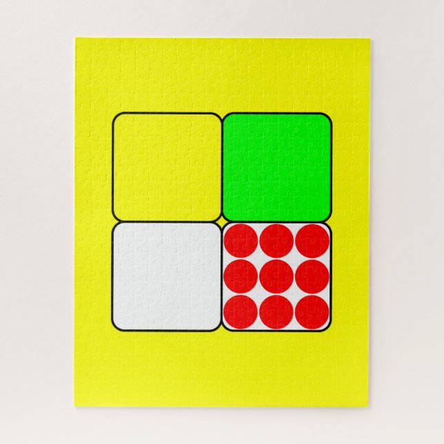 Puzzle Tour de France Jerseys 3 Amarillo (Vertical)