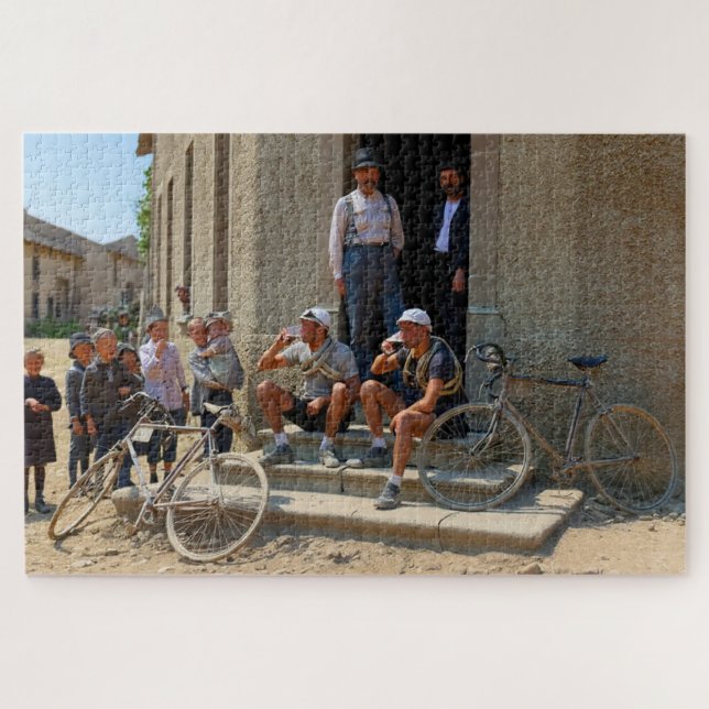 Puzzle Tour de Francia 1921 tras el escenario de la cerve (Horizontal)