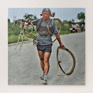 Puzzle Tour de Francia 1928 Destruido Italiano Giusto Cer