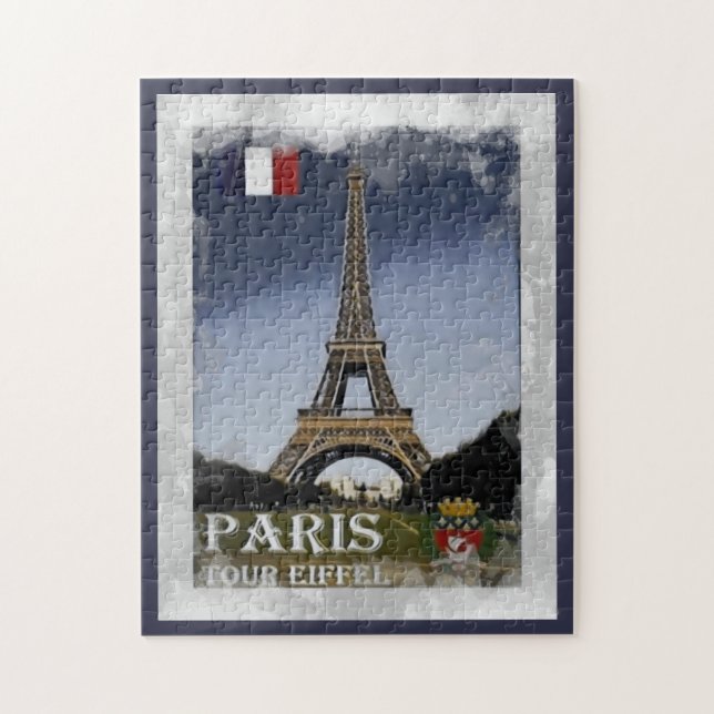 Puzzle Tour Eiffel - Pari - Francia - (Vertical)