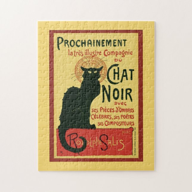 Puzzle Tournée du Chat Noir, Théophile Steinlen (Vertical)