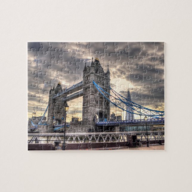 Puzzle Tower Bridge y The Shard, Londres, Inglaterra (Horizontal)