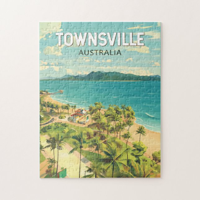 Puzzle Townsville Australia Viaje al arte (Vertical)