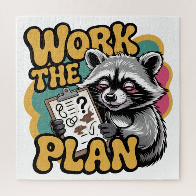 Puzzle Trabaja El Plan (Vertical)
