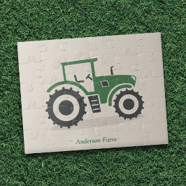 Puzzle Tractor de granja