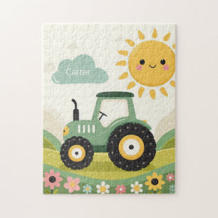Puzzle Tractor/granja personalizado