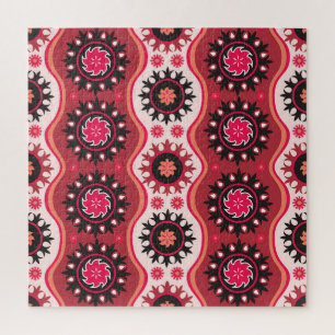 Puzzle Tradicional Oriental: Diseño de ornamentos sin inc