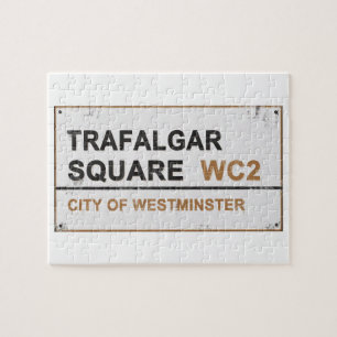 Puzzle Trafalgar Square London - Signo de época