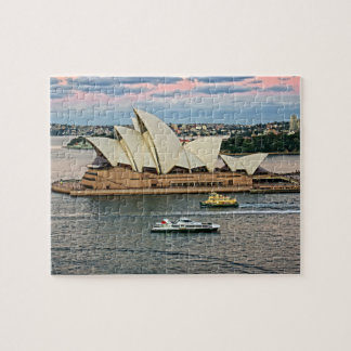 Puzzle Tráfico del puerto - teatro de la ópera de Sydney