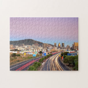 Puzzle Tráfico En Autopista A Ciudad Del Cabo, Cabo Occi