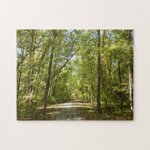 Puzzle Trail del lago Kittamaquandi en Columbia Maryland