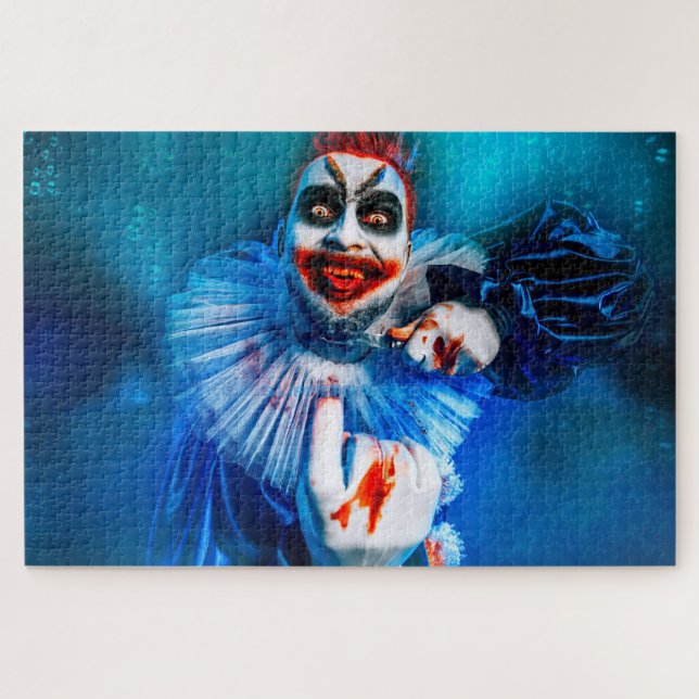 Puzzle Traje de payaso de SlipperyJoe Feliz sangre de Hal (Horizontal)