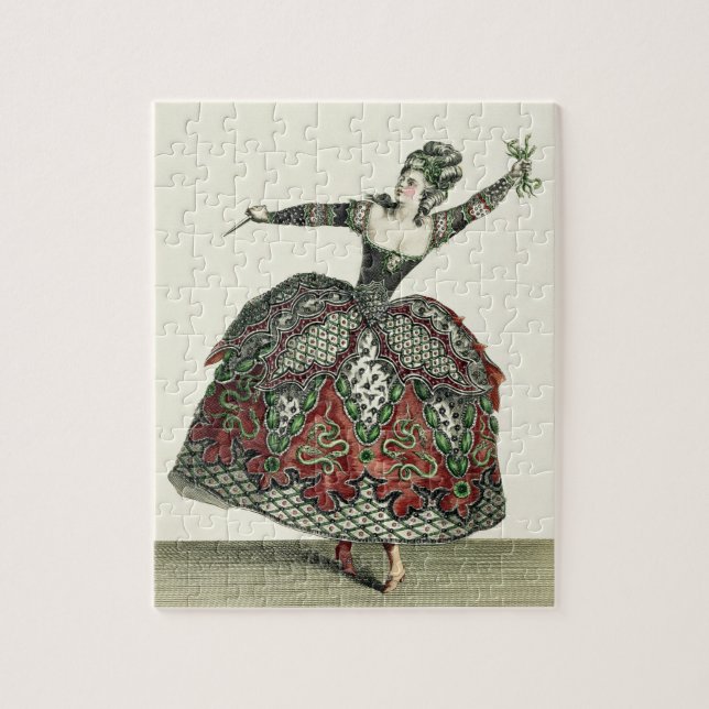 Puzzle Traje para una furia en "Iphigenia en Tauris" y el (Vertical)