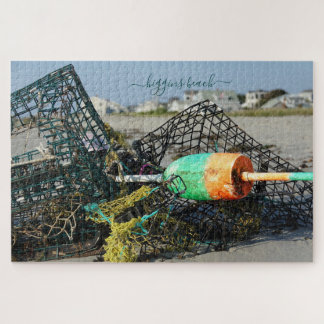 Puzzle Trampa de bogavante de playa Higgins y boya de 101