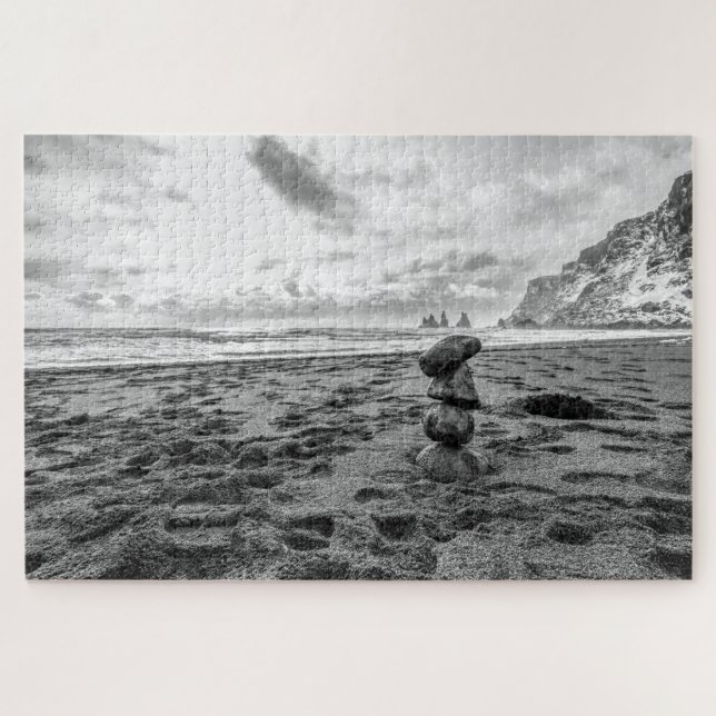 Puzzle Tranquilo Cairn Beach (Horizontal)