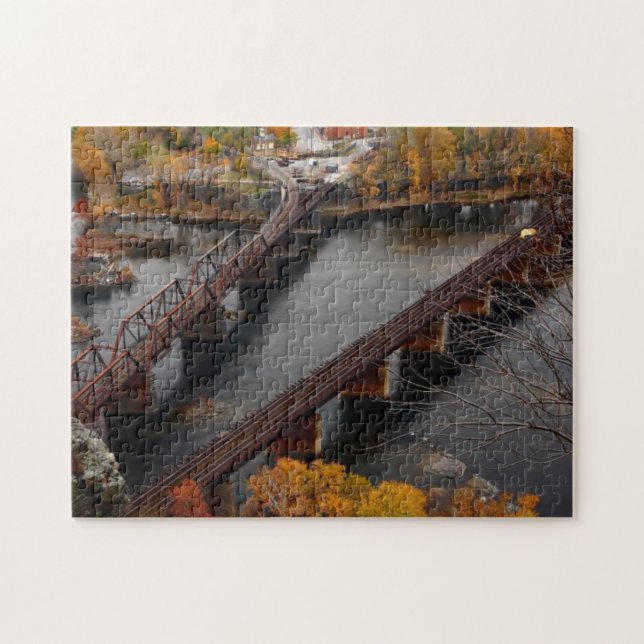 Puzzle Transbordador de los Harpers en la caída (Horizontal)