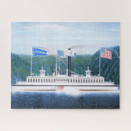 Puzzle Transbordador de vapor Wiehawken 1868