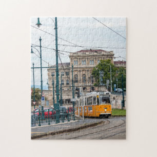 Puzzle Tranvía famoso dos en Budapest, Hungría