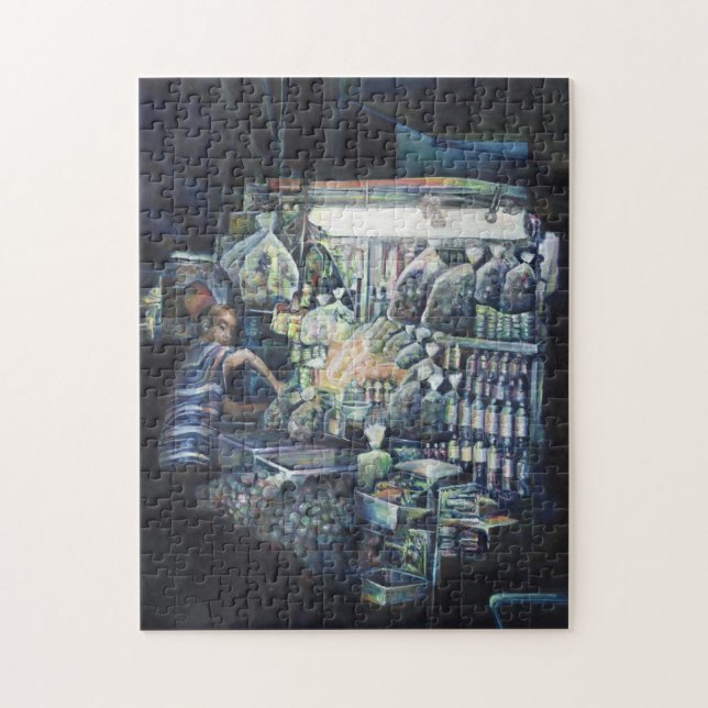 Puzzle Trasladé el gol. Singapur (Vertical)