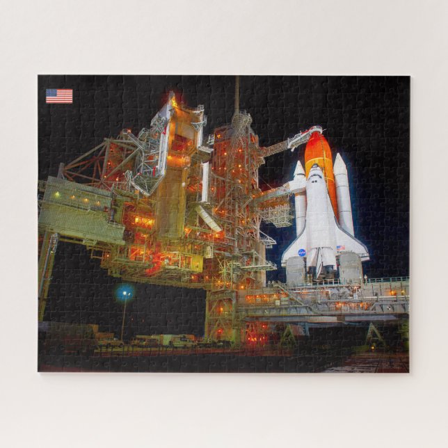 Puzzle TRASLADO ESPACIAL DE EE.UU. 1981-2011 (16x20 pulga (Horizontal)