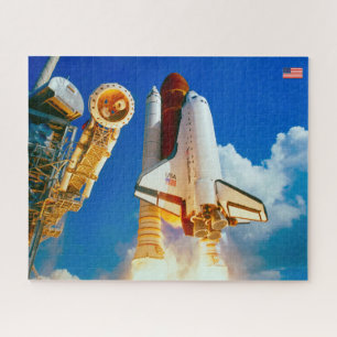 Puzzle TRASLADO ESPACIAL DE EE.UU. 1981-2011 (16x20 pulga