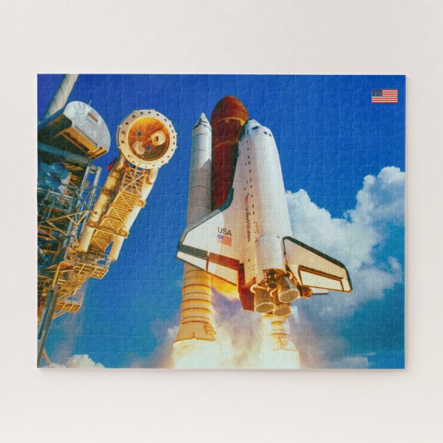 Puzzle TRASLADO ESPACIAL DE EE.UU. 1981-2011 (16x20 pulga (Horizontal)