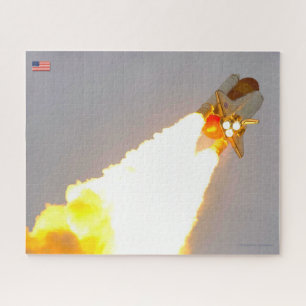 Puzzle TRASLADO ESPACIAL DE EE.UU. 1981-2011 (16x20 pulga