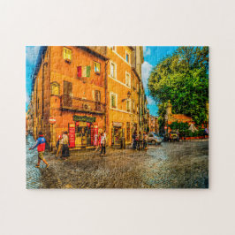 Puzzle Trastevere Rome.