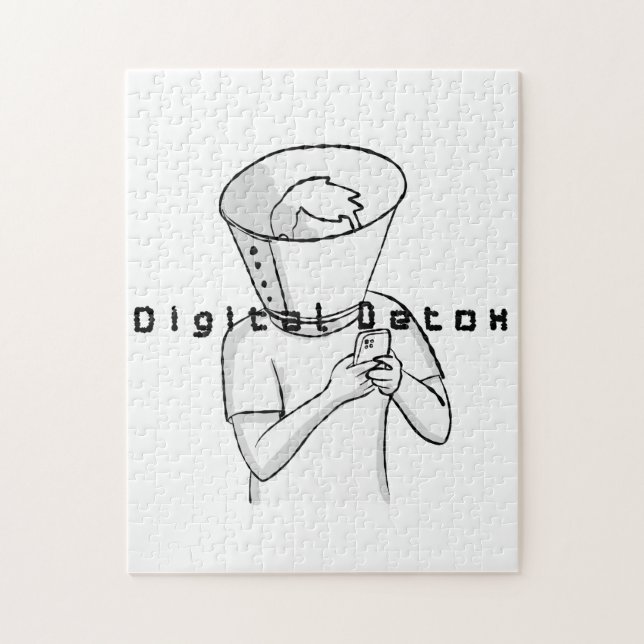 Puzzle tratamiento de desintoxicación digital (Vertical)