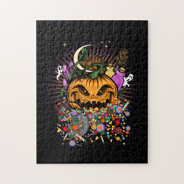 Puzzle Tratamientos de Halloween (Vertical)
