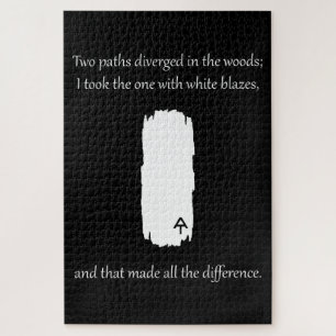 Puzzle Trayecto Apalache: caminos blancos de llamas diver