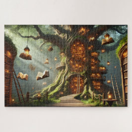 Puzzle Tree of Endless Tales Books & Magic Library
