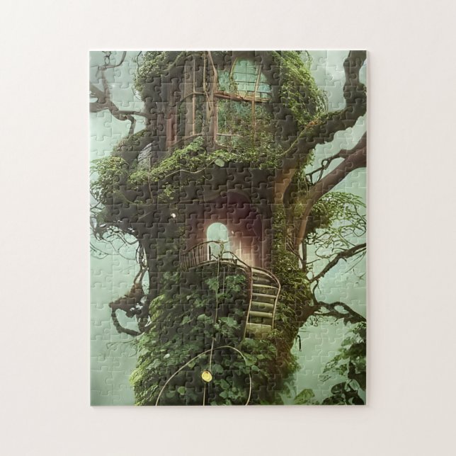 Puzzle Treehouse con Ivy (Vertical)