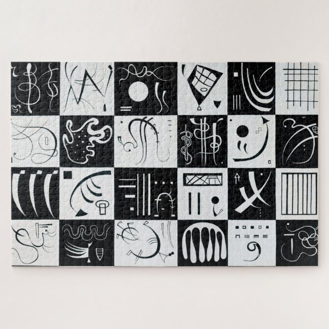 Puzzle Treinta por Wassily Kandinsky (Horizontal)