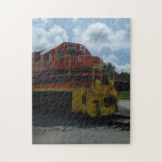 Puzzle Tren (Vertical)