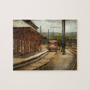 Puzzle Tren: abordando el Trole Scranton