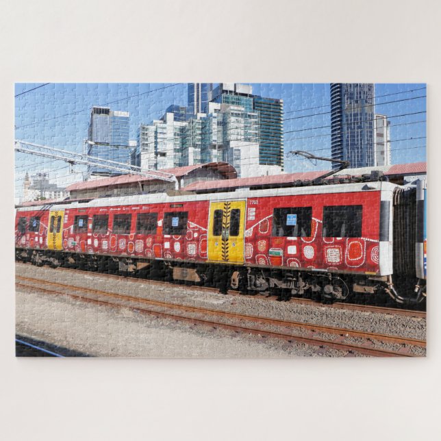 Puzzle Tren de Brisbane 2 (Horizontal)