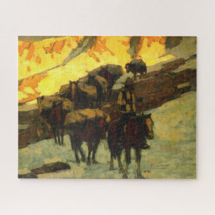 Puzzle Tren de carga Edgar Payne