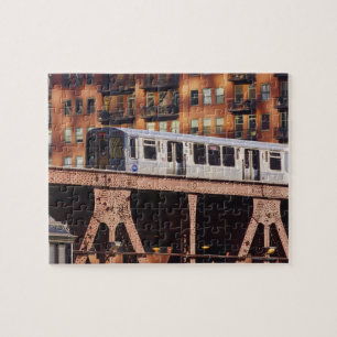 Puzzle Tren de Chicago en Riverbend