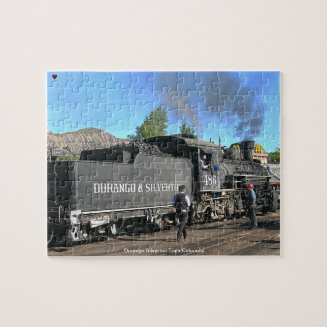 Puzzle Tren de Durango Silverton Colorado (Horizontal)