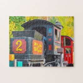 Puzzle Tren de engranajes Washington Mountain New Hampshi