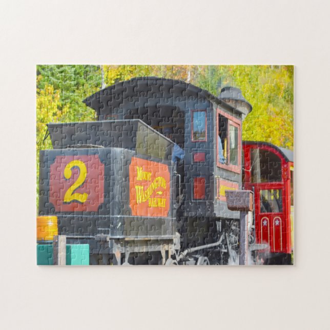 Puzzle Tren de engranajes Washington Mountain New Hampshi (Horizontal)
